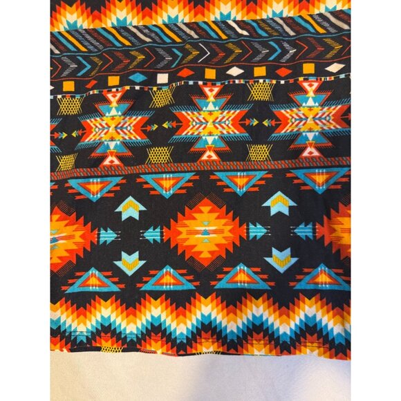 Rue 21 Micro Mini Skirt Aztec Southwest Design Womens Juniors S M Small Medium - Picture 2 of 2